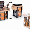 Pracovní dílna Open Bricolo Workbench Black&Decker Smoby s 37 doplňky - Image 2