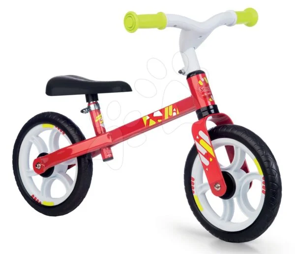 Smoby balanční odrážedlo First Bike Red s kovovou konstrukcí a nastavitelným sedadlem 770204