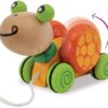 Dřevěná želva na tahání Pull along Animal Turtle Eichhorn od 12 měsíců