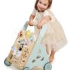 Dřevěné chodítko 4 roční období Sunshine Baby Activity Walker Tender Leaf Toys s předpovědí počasí od 18 měsíců - Image 2