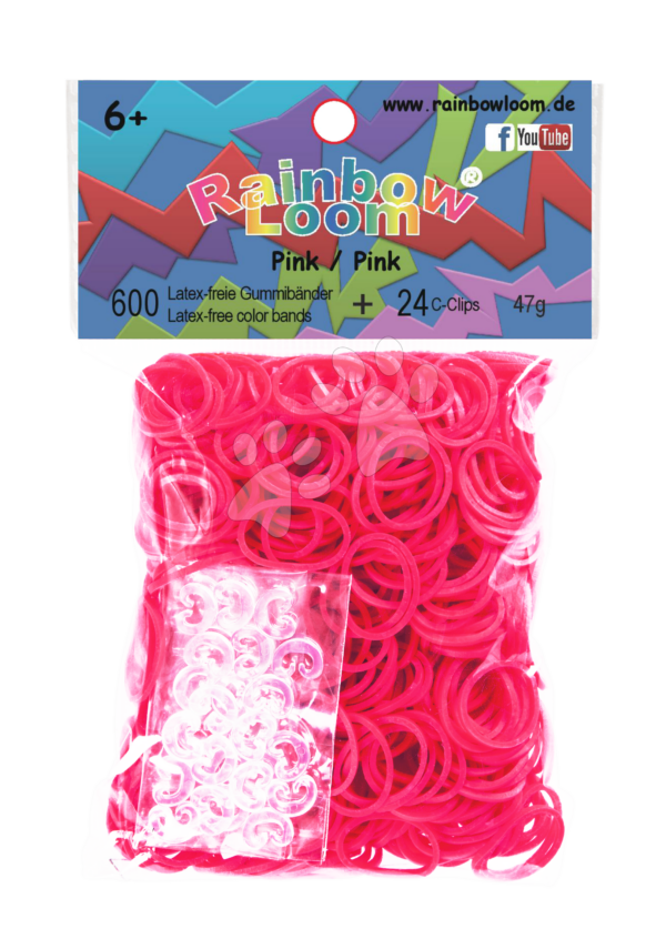 Rainbow Loom dětské gumičky 22055 růžové