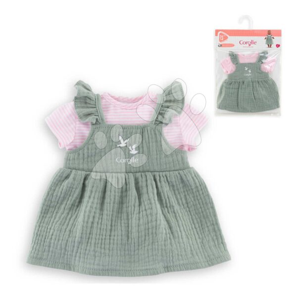 Oblečení Ruffle Dress & T-Shirt Loire Riverside Mon Grand Poupon Corolle pro panenku 36 cm od 24 měsíců