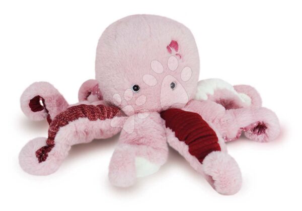 Plyšová chobotnica Pink Octopus Marine Treasure Histoire d’ Ours ružová 40*30 cm od 0 mes HO3037