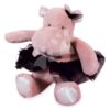 Plyšový hrošík so sukničkou Hippo Tutu Pink Histoire d’ Ours ružový 22 cm od 0 mes HO3172