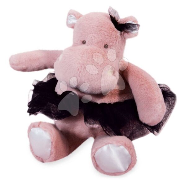 Plyšový hrošík so sukničkou Hippo Tutu Pink Histoire d’ Ours ružový 22 cm od 0 mes HO3172