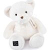 Plyšový medvedík Le Nounours White Histoire d’ Ours biely 40 cm od 0 mes HO3221