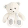 Plyšový medvedík Ours Charms White Histoire d’ Ours biely 40 cm od 0 mes HO2810