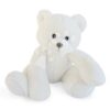 Plyšový medvedík Ours Oscar Ivory Histoire d’ Ours v darčekovom balení biely 35 cm od 0 mes HO3023