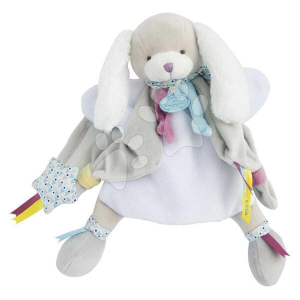 Plyšový psík na bábkové divadlo Dog Toopi Boy Hand Puppet Doudou et Compagnie hnedý 28 cm od 0 mes DC3082