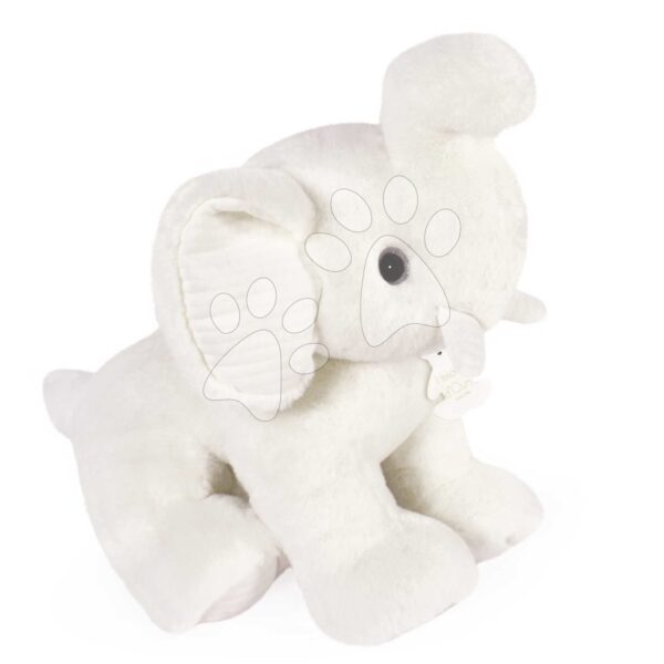 Plyšový sloník Elephant White Les Preppy Chics Histoire d’ Ours biely 35 cm od 0 mes HO3140