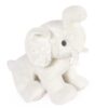 Plyšový sloník Elephant White Les Preppy Chics Histoire d’ Ours biely 35 cm od 0 mes HO3140