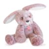 Plyšový zajačik Bunny Sweety Mousse Histoire d’ Ours v darčekovom balení ružový 25 cm od 0 mes HO3007