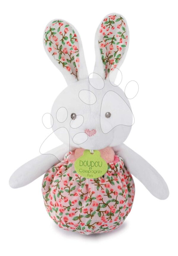 Plyšový zajačik Lapin Pop-up Doudou et Compagnie rôzne farby 20 cm od 0 mes DC4053