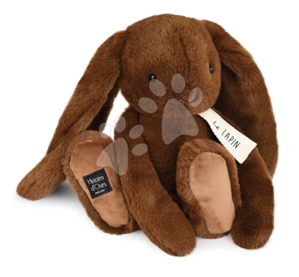 Plyšový zajačik The Bunny Coffee Histoire d’ Ours hnedý 32 cm od 0 mes HO3250