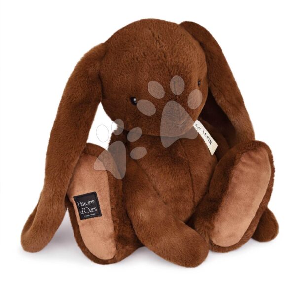 Plyšový zajačik The Bunny Coffee Histoire d’ Ours hnedý 50 cm od 0 mes HO3251