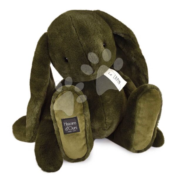 Plyšový zajačik The Bunny Kaki Histoire d’ Ours zelený 50 cm od 0 mes HO3253