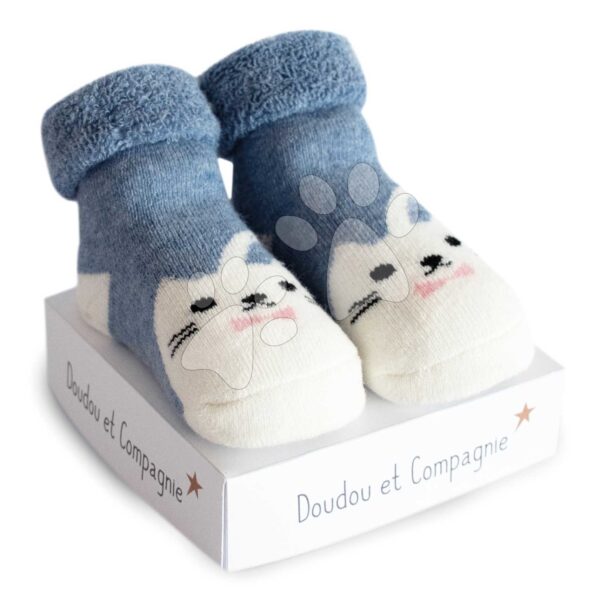 Ponožky pre bábätko Newborn Socks Doudou et Compagnie rôzne vzory od 0-6 mes DC3706