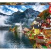 Puzzle Hallstatt Austria Educa 1500 dílků a Fix lepidlo