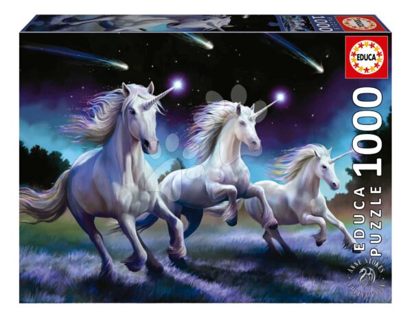 Puzzle Shooting Stars Anne Stokes Educa 1000 dílků a Fix lepidlo