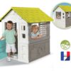 Domeček Jolie New Grey Playhouse Smoby s 2 okny se žaluzií a poloviční dveře se zadním oknem UV filtr od 2 let - Image 2