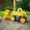 Nakladač Power Worker Wheel Loader + Figurine BIG pracovní stroj 47 cm – gumová kola od 2 let - Image 3