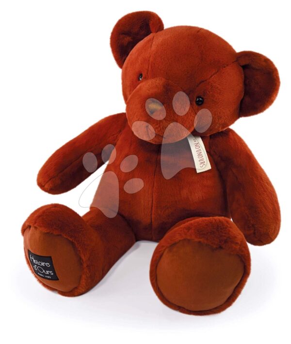 Plyšový medvídek Cinnamon Le Nounours Histoire d’ Ours skořicově hnědý 75 cm od 0 měsíců