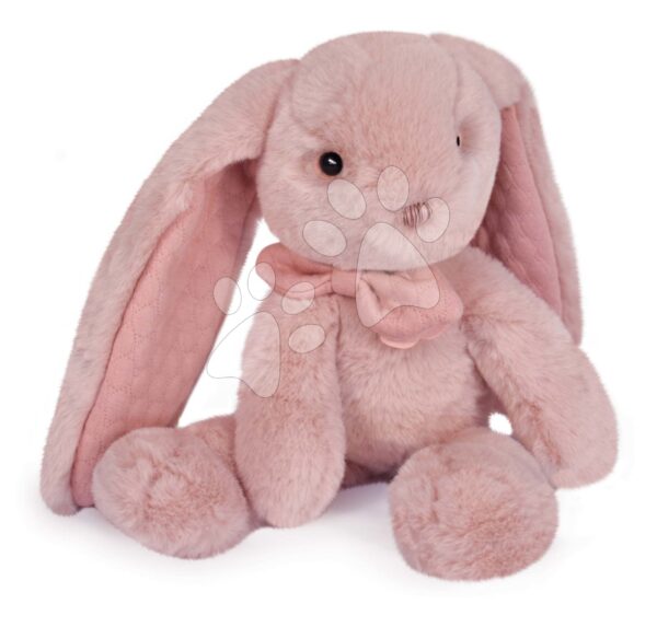 Plyšový zajíček Bunny Pink Les Preppy Chics Histoire d’ Ours růžový 30 cm v dárkovém balení od 0 měsíců