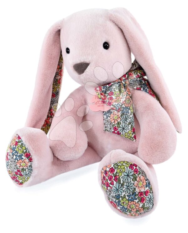 Plyšový zajíček Bunny Tender Pink Copain Calin Histoire d’ Ours růžový 40 cm od 0 měsíců