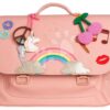 Školní aktovka It Bag Midi Lady Gadget Pink Jeune Premier ergonomická luxusní provedení 30*38 cm