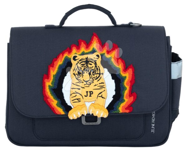 Školní aktovka It Bag Mini Tiger Flame Jeune Premier ergonomická luxusní provedení 27*32 cm