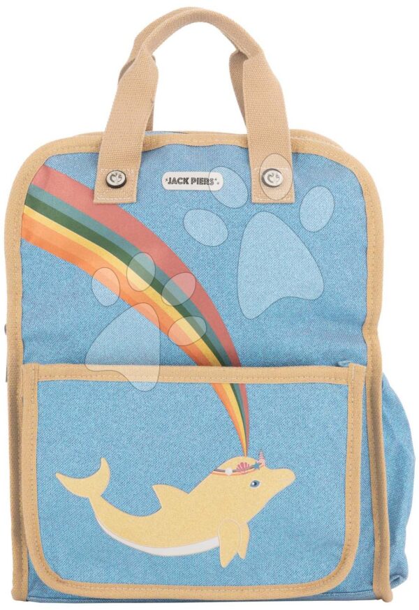 Školní taška batoh Backpack Amsterdam Large Dolphin Jack Piers velká ergonomická luxusní provedení od 6 let 36*29*13 cm