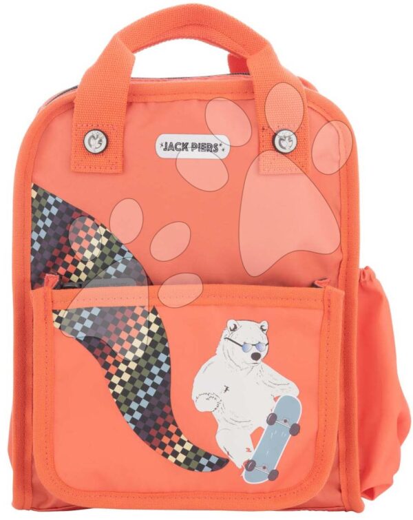 Školní taška batoh Backpack Amsterdam Small Boogie Bear Jack Piers malá ergonomická luxusní provedení od 2 let 23*28*11 cm