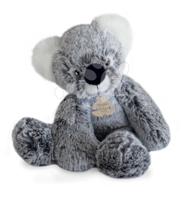 Plyšová koala Sweety Mousse Histoire d’ Ours v dárkovém balení šedá 25 cm od 0 měsíců