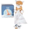 Plyšová liška se šňůrkou na dudlík Fox Dummy Holder Unicef ​​Collection Doudou et Compagnie v dárkovém balení oranžová 12 cm od 0 měsíců - Image 2