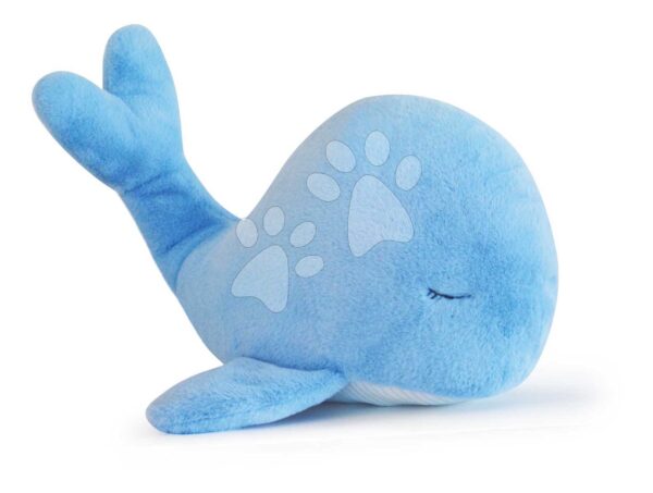 Plyšová velryba Whale Blue XL Doudou et Compagnie modrá 60 cm od 0 měsíců