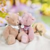 Plyšový medvídek L'Ours Doudou® Bear Pink Doudou et Compagnie růžový 25 cm od 0 měs - Image 2