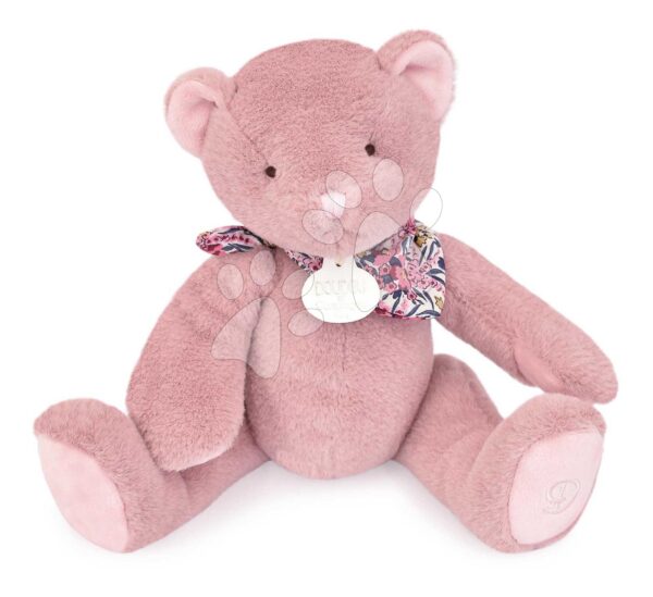 Plyšový medvídek L'Ours Doudou® Bear Pink Doudou et Compagnie růžový 25 cm od 0 měs