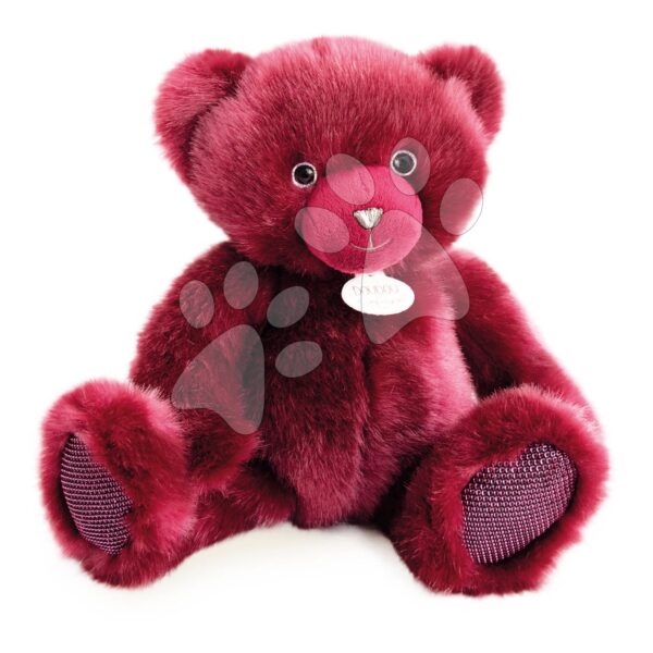 Plyšový medvídek Rose Wood Ours Collection Doudou et Compagnie růžový 30 cm od 0 měsíců DC3568