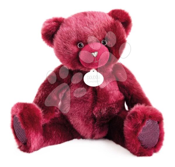 Plyšový medvídek Rose Wood Ours Collection Doudou et Compagnie růžový 37 cm od 0 měsíců DC3592