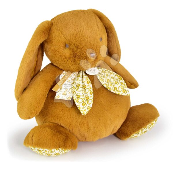 Plyšový zajíc Giant Bunny Ocher Doudou et Compagnie žlutý 42 cm od 0 měs