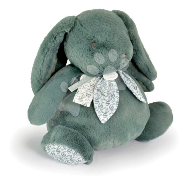 Plyšový zajíc Giant Bunny Sage Green Doudou et Compagnie zelený 42 cm od 0 měs