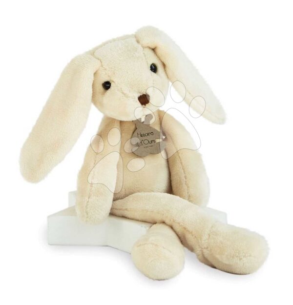 Plyšový zajíček Bunny Sweety Chou Histoire d’ Ours v dárkovém balení béžový 40 cm od 0 měsíců