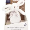 Plyšový zajíček Musical Night Light White Doudou et Compagnie s hudbou bílým šumem a světlem bílý 16 cm od 0 měs - Image 2