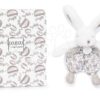 Plyšový zajíček k mazlení Bunny Comforter White Doudou et Compagnie v dárkovém balení bílý 18 cm od 0 měs - Image 2