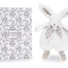 Plyšový zajíček k mazlení Bunny Comforter White Doudou et Compagnie v dárkovém balení bílý 29 cm od 0 měs - Image 2