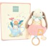 Plyšový zajíček s melodií Lapin Ciboulette Music Box Doudou et Compagnie v dárkovém balení 20 cm od 0 měs - Image 2